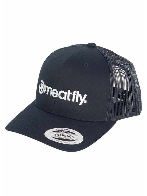 Meatfly Meatfly šiltovka Logo Trucker B - Čierna | Čierna | Veľkosť