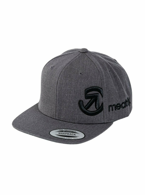 Meatfly Meatfly šiltovka Jacob Snapback Tmavosivá | Sivá | Veľkosť