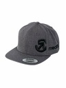 Meatfly Meatfly šiltovka Jacob Snapback Tmavosivá | Sivá | Veľkosť