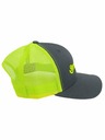 Meatfly Meatfly šiltovka MF Logo Trucker Uhľovo sivá/Neónovo zelená