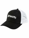 Meatfly Meatfly šiltovka Caleb Trucker Basic Logo Biela / Čierna | Biela | Veľkosť