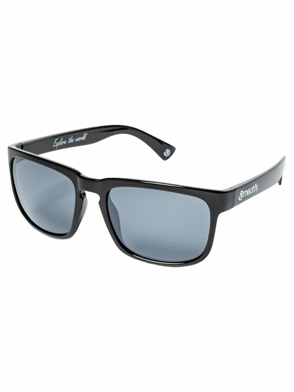 Meatfly Meatfly polarizačné slnečné okuliare Gammy Black Glossy/Black | Čierna | Veľkosť