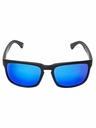 Meatfly Meatfly polarizačné slnečné okuliare Gammy Black Matt/Blue | Čierna | Veľkosť