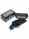 Meatfly Meatfly polarizačné slnečné okuliare Gammy Black Matt/Blue | Čierna | Veľkosť