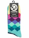 Meatfly Meatfly ponožky Lexy Triple Pack Pixel | Viacfarebná | Veľkosť