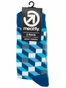 Meatfly Meatfly ponožky Lexy Triple Pack Checkers | Viacfarebná | Veľkosť