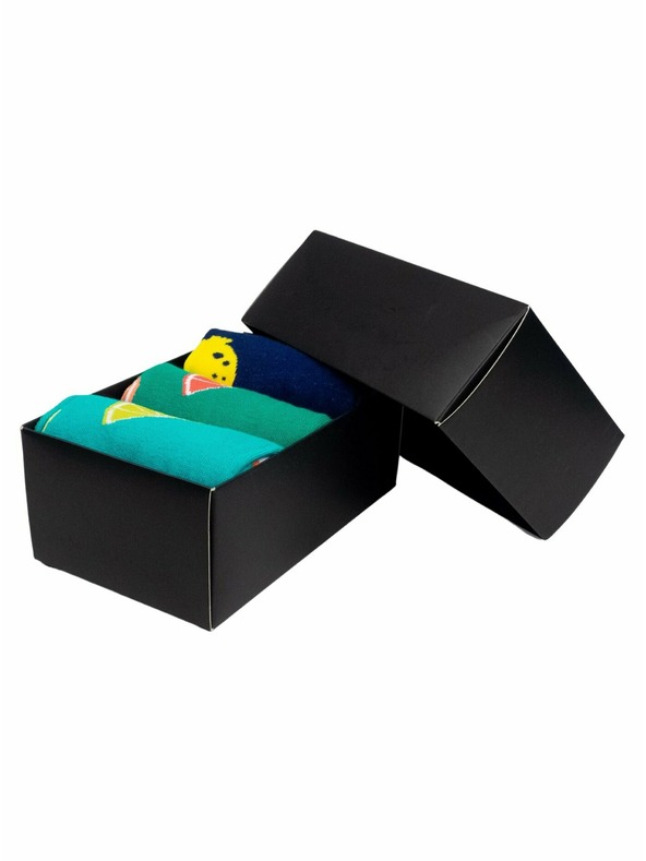 Meatfly Meatfly ponožky Lexy Gift Pack Lemons | Viacfarebná | Veľkosť