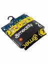Meatfly Meatfly pánske boxerky Balboa Boxershorts Double Pack Jamm | Žltá | Veľkosť