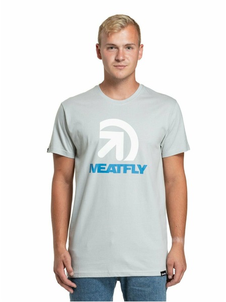 Meatfly Meatfly pánske tričko Dais Stone | Hnedá | Veľkosť