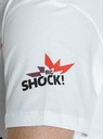 Meatfly Meatfly pánske tričko Big Shock Gameon White | Biela | Veľkosť