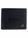 Meatfly Meatfly kožená peňaženka Zac Premium Black | Čierna | Veľkosť