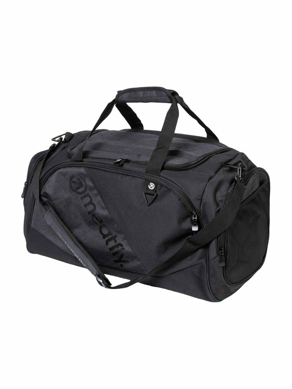 Meatfly Meatfly cestovná taška Rocky Charcoal Heather | Sivá | Objem 30 L