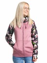 Meatfly Meatfly dámska technická mikina Alisha Magnolia/Dusty Rose | Ružová | Veľkosť