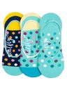 Meatfly Meatfly ponožky Low Socks Gift Pack Ocean Blue | Modrá | Veľkosť