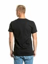 Meatfly Meatfly pánske tričko Striped Logo Black | Čierna | Veľkosť S | 100% bavlna