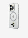 Karl Lagerfeld Karl Lagerfeld IML Karl and Choupette NFT MagSafe Zadný Kryt pre iPhone 14 Pro Max Transparent