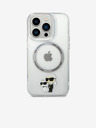 Karl Lagerfeld Karl Lagerfeld IML Karl and Choupette NFT MagSafe Zadný Kryt pre iPhone 14 Pro Max Transparent