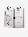 Karl Lagerfeld Karl Lagerfeld IML Karl and Choupette NFT MagSafe Zadný Kryt pre iPhone 14 Pro Max Transparent