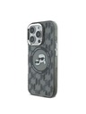 Karl Lagerfeld Karl Lagerfeld IML Monogram K&CH Hlavy MagSafe Zadný kryt pre iPhone 16 Pro Max Čierny