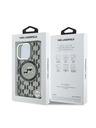 Karl Lagerfeld Karl Lagerfeld IML Monogram K&CH Hlavy MagSafe Zadný kryt pre iPhone 16 Pro Max Čierny