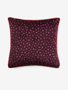 Hip Bedding Fialový vzorovaný obojstranný vankúš s výplňou Hip Bedding Sirke