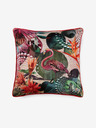 Hip Bedding Fialový vzorovaný obojstranný vankúš s výplňou Hip Bedding Sirke