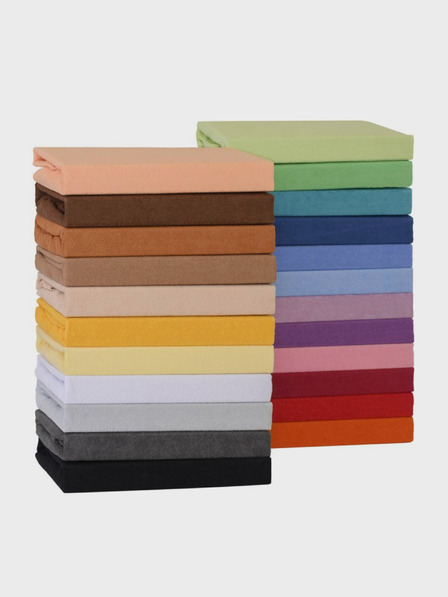 Kvalitex Froté prestieradlo 100x200cm tmavomodré Kvalitex