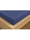 Kvalitex Saténové prestieradlo Luxury Collection 200x200cm tmavo modré Kvalitex