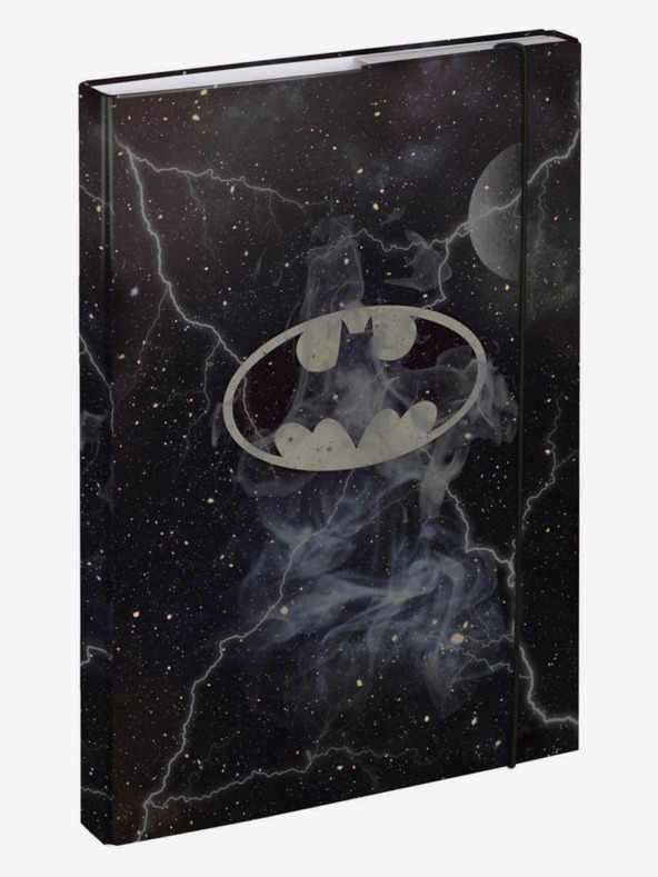 BAAGL  Čierne obaly na školské zošity A4 Batman Storm Baagl