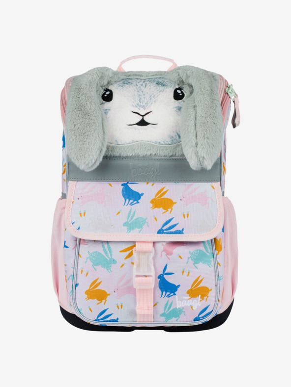 BAAGL  Béžový školský batoh Zippy Bunny Baagl