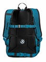 Meatfly Meatfly batoh Basejumper Petrol Heather / Black 22 L | Modrá | Objem 22 L