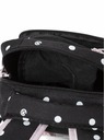 Meatfly Meatfly batoh Levi Black Dots 10 L | Čierna | Objem 10 L