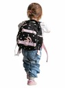 Meatfly Meatfly batoh Levi Black Dots 10 L | Čierna | Objem 10 L