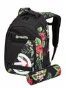 Meatfly Meatfly batoh Exile Tropical Black 24 L | Čierna | Objem 24 L
