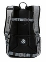 Meatfly Meatfly batoh Basejumper Grey Heather / Black 22 L | Čierna | Objem 22 L