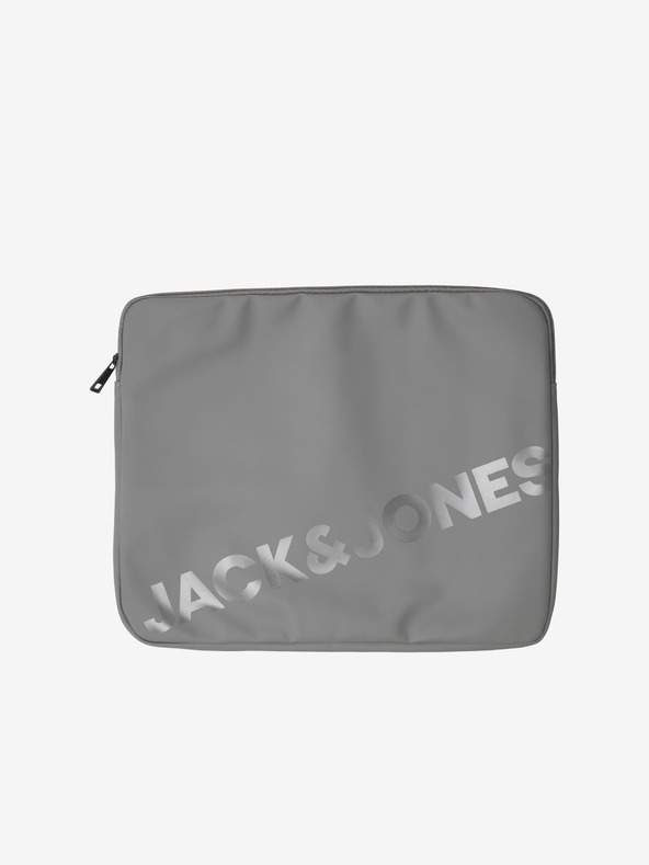 Jack & Jones Sivý pánsky obal na notebook Jack & Jones Cowen