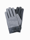 Ombre Clothing Pánske elegantné rukavice s prímesou vlny Ombre Clothing