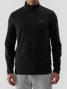 4F Pánska fleece mikina regular so stojačkou 4F