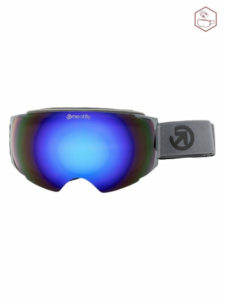 Meatfly Meatfly sNB & SKI okuliare Renegate Grey | Sivá | Veľkosť