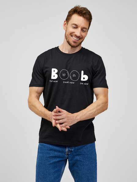 ZOOT.Original Čierne pánske tričko ZOOT.Original Boob