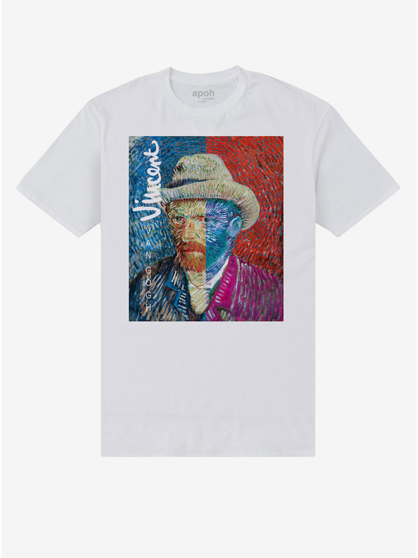 ZOOT.Fan Biele tričko apoh London apoh Van Gogh Vincent