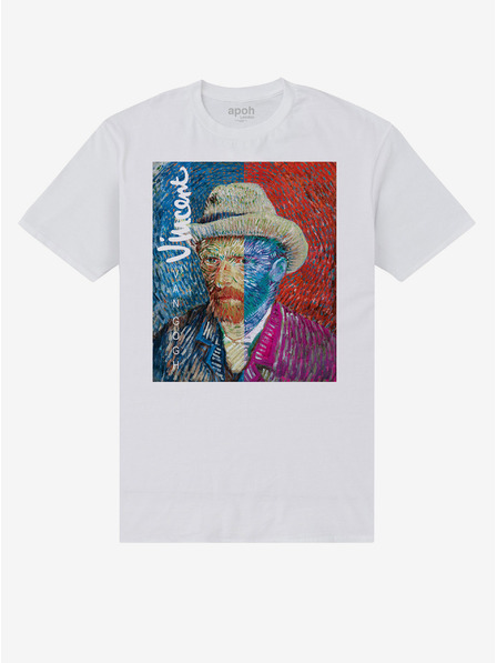 ZOOT.Fan Biele tričko apoh London apoh Van Gogh Vincent
