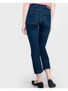 Vero Moda Modré dámske straight fit džínsy Vero Moda Sheila