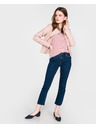 Vero Moda Modré dámske straight fit džínsy Vero Moda Sheila