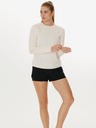 Endurance Dámske športové tričko Endurance Leah W Waffle Melange Loose Fit Tee - veľkosť