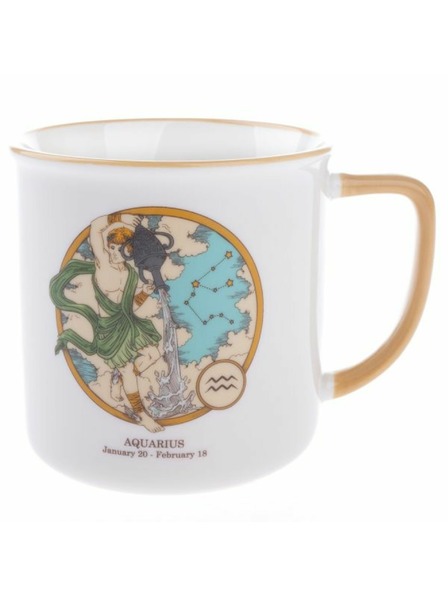 Casa de Engel Porcelánový hrnček, Zverokruh - Vodnár, 460ml, 6/36