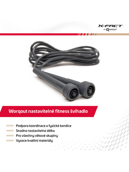 Worqout Švihadlo Skipping rope Worqout