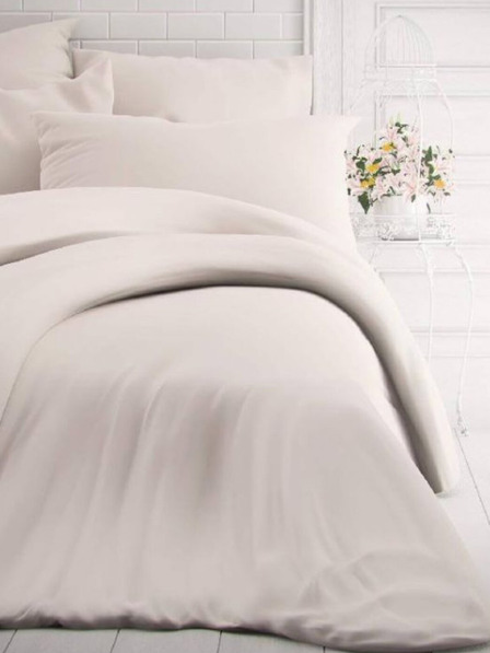 Kvalitex Jednolôžkové bavlnené prestieradlo 140x200, 70x90cm biele Kvalitex