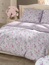 Kvalitex Francúzska predĺžená bavlnená posteľná bielizeň PROVENCE COLLECTION 240x220, 70x90cm VIENTO ružová