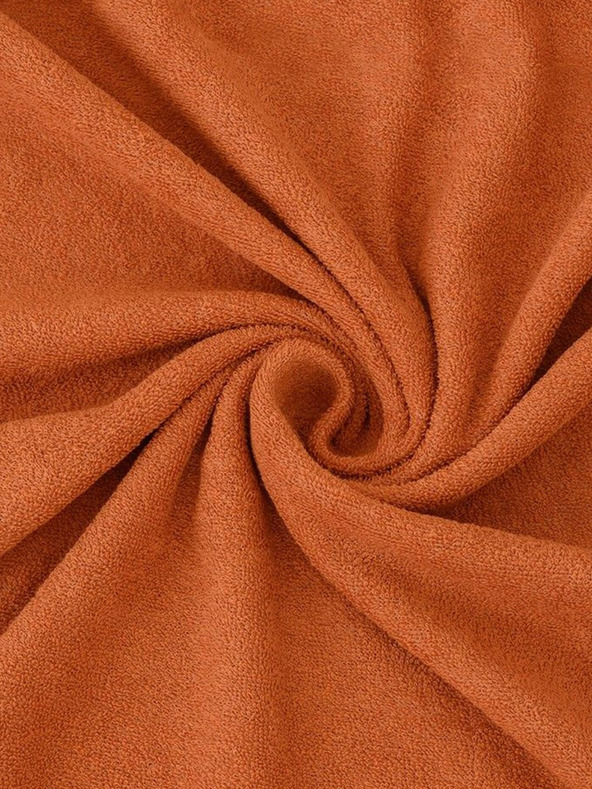 Kvalitex Froté prestieradlo 140x200cm hnedé Kvalitex